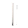 Reusable Drinking Straw Set Wide Metal Straw Stainless Steel Straw