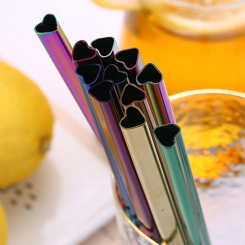 Stainless Steel Bubble Tea Straw | Rainbow